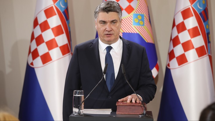 Chorwacja. Prezydent: Decyzja o przyznaniu Ukrainie statusu kandydata do UE to bezczelny cynizm