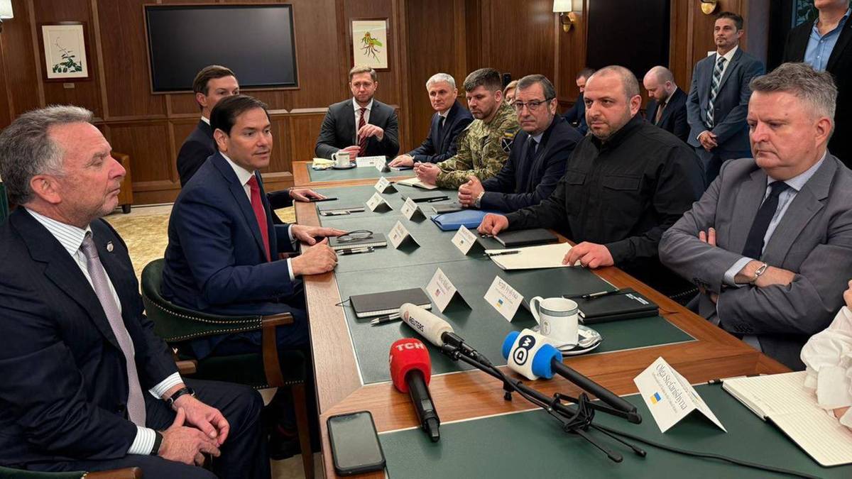 Ukraińska delegacja na Florydzie. realizowane są rozmowy ws. planu pokojowego