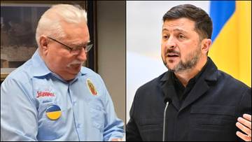 Wałęsa "odmawia wsparcia" Zełenskiemu. "Ubliżył mi"