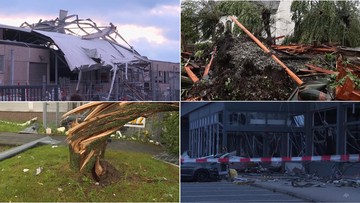 Trzy tornada i orkan w Niemczech. Kilkadziesiąt osób w szpitalach, ogromne zniszczenia 