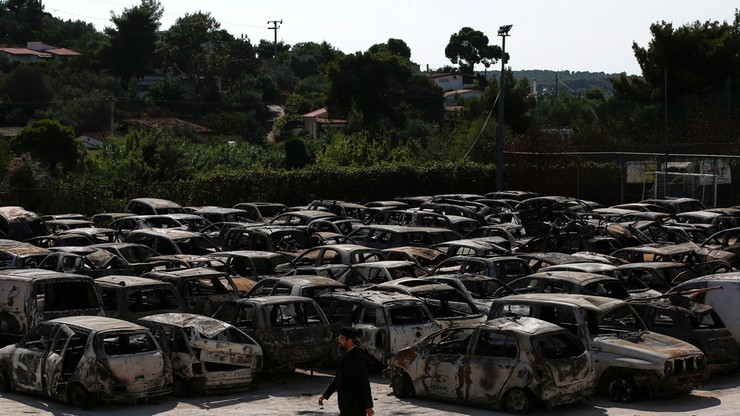 Premier Grecji: biorę na siebie polityczną odpowiedzialność za pożary