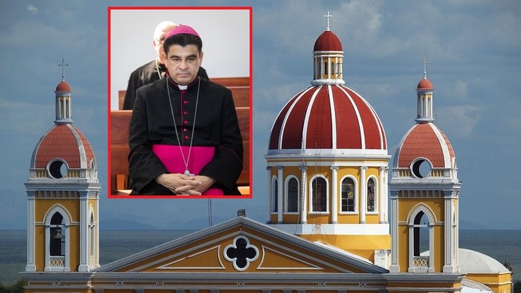 Nikaragua. Policja wywiozła z miasta biskupa. Sprzeciwiał się reżimowi, a teraz trafi do więzienia