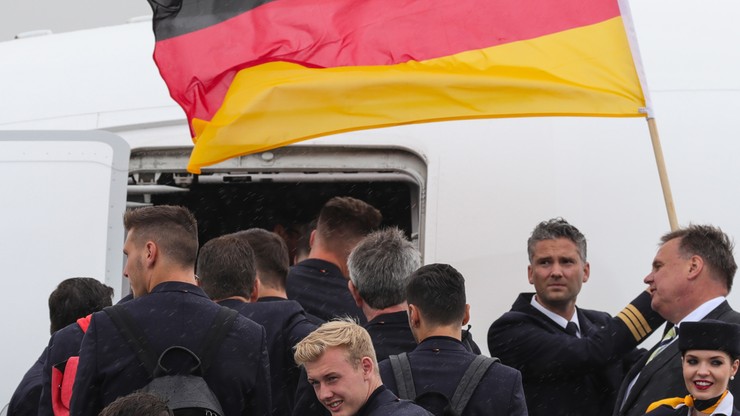 MŚ 2018: Niemcy przylecieli do Moskwy