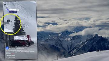 Gondola urwała się z liny, jedna osoba zginęła. Tragiczny wypadek w Szwajcarii