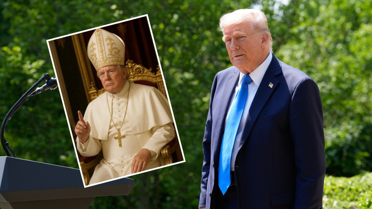 Donald Trump jako papież. Biały Dom opublikował nietypowe zdjęcie