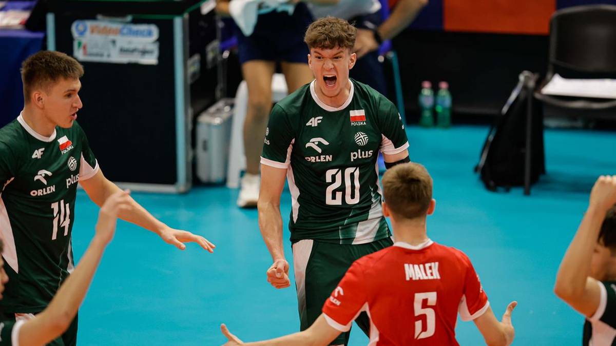 Polscy siatkarze U18 pokonali Włochów 3:1 na ME – wciąż niepokonani