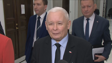 "Nie wiem, czy nie udają". Kaczyński wbija szpilę władzy ws. Romanowskiego