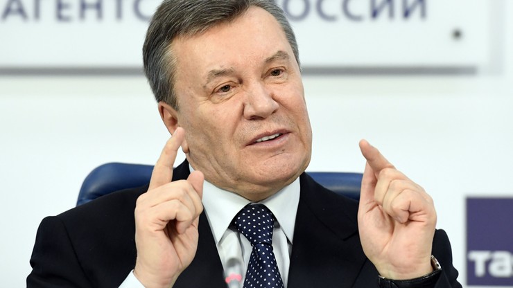 Wojna w Ukrainie. Ukrainska Prawda: były prezydent Janukowycz jest w Mińsku