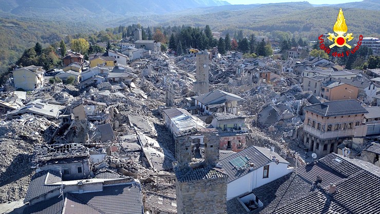 Włochy: silne trzęsienie ziemi w środkowej części kraju. Odczuwalne nawet w Rzymie