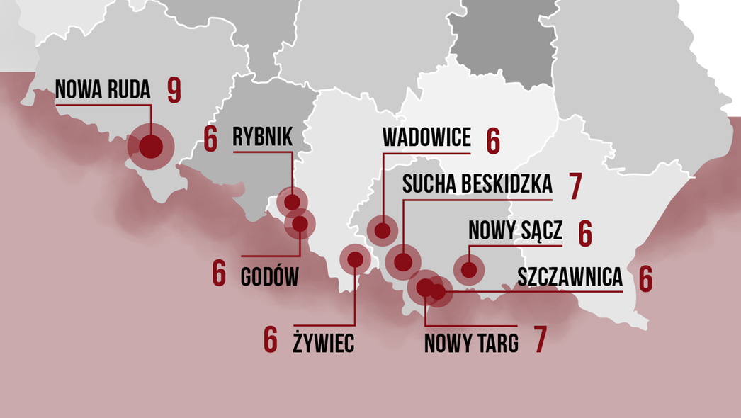 Znamy najbardziej zanieczyszczone miasta w Polsce w 2022 r.
