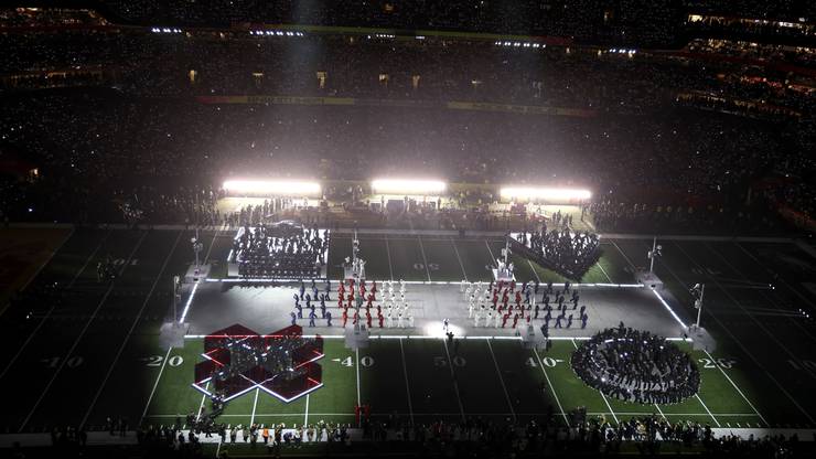 Kendrick Lamar wystąpił podczas Halftime Show
