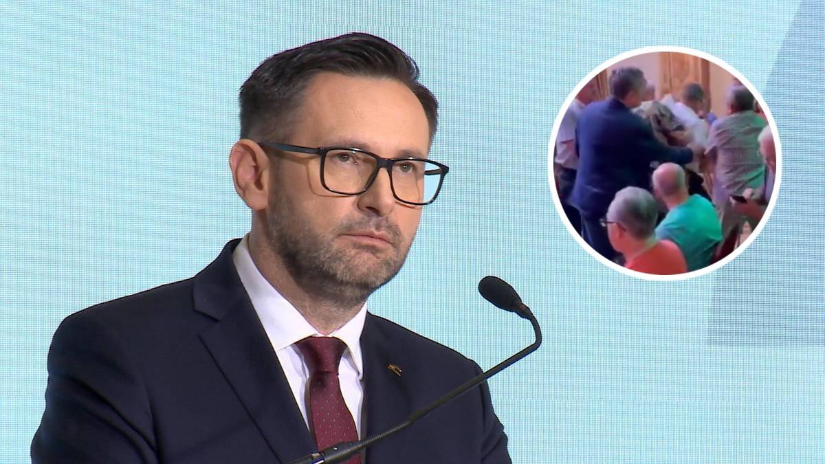 Awantura na spotkaniu z Danielem Obajtkiem. Doszło do rękoczynów