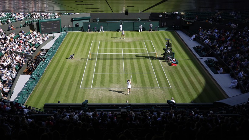 Wimbledon: Maxime Cressy - Jack Sock. Cztery sety w "amerykańskim meczu"