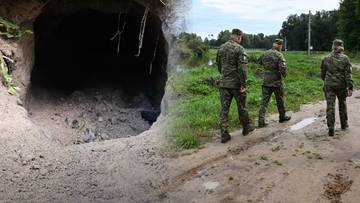 Próbowali przekroczyć granicę tunelem, zostali zawróceni. Akcja Straży Granicznej