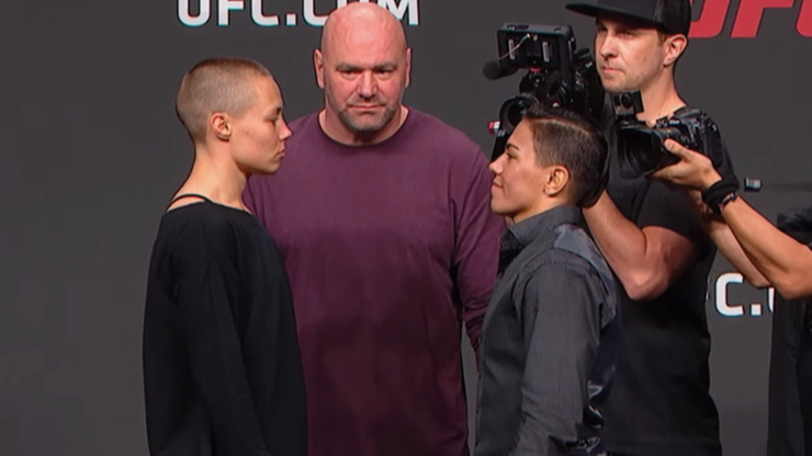 UFC 237: Namajunas - Andrade. Karta walk