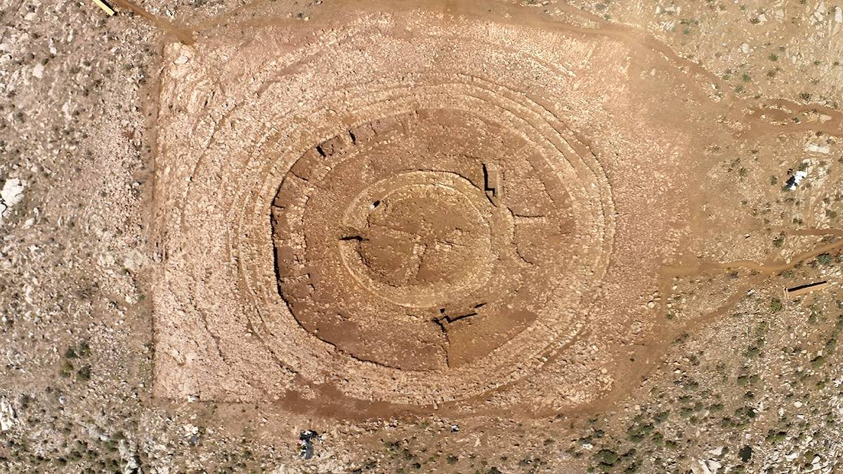 Na Krecie odkryto niezwykłą konstrukcję. Fot. Ministerstwo Kultury Grecji.