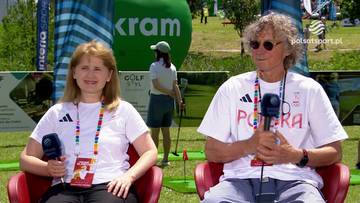 Renata Mauer-Różańska i Ryszard Bosek na Pikniku Olimpijskim