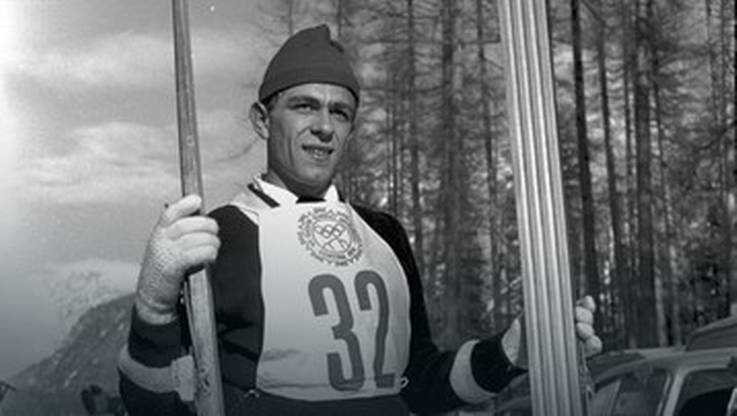 Franciszek Gąsienica-Groń (brąz, kombinacja norweska) - Cortina d’Ampezzo (1956)