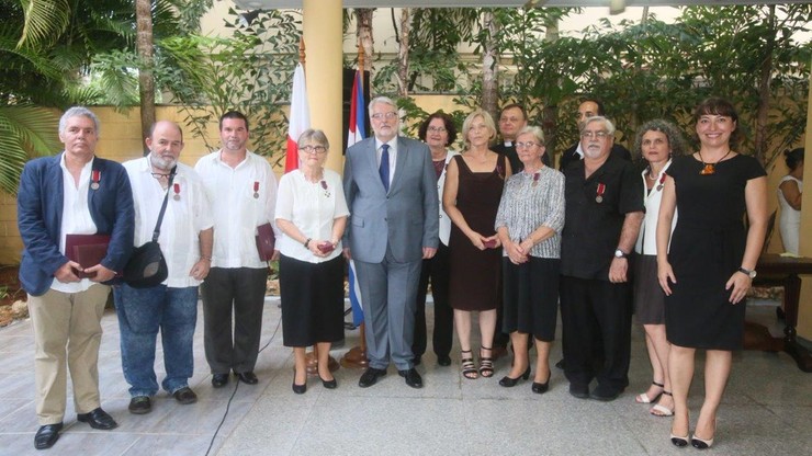 Pierwsza od 30 lat wizyta szefa MSZ na Kubie. Waszczykowski odznaczył działaczy Polonii