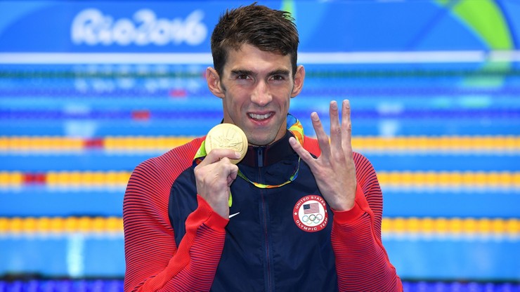 22 złoto Phelpsa. Zdeklasował rywali