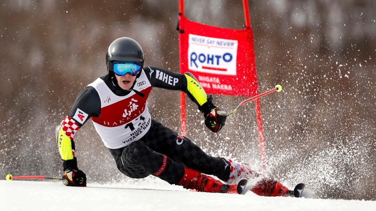 Alpejski PŚ: Chorwat wygrał slalom gigant w Yuzawa Naeba