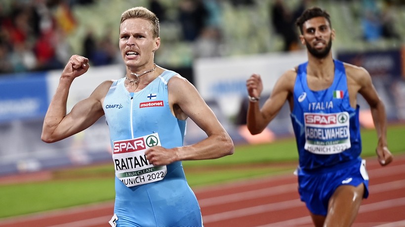 ME Monachium 2022: Topi Raitanen zdobył złoto w biegu na 3000 metrów z przeszkodami
