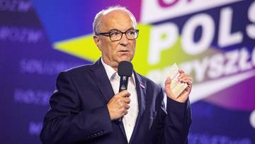"Niezręcznie było z tą flagą". Czarzasty upomniał Trzaskowskiego