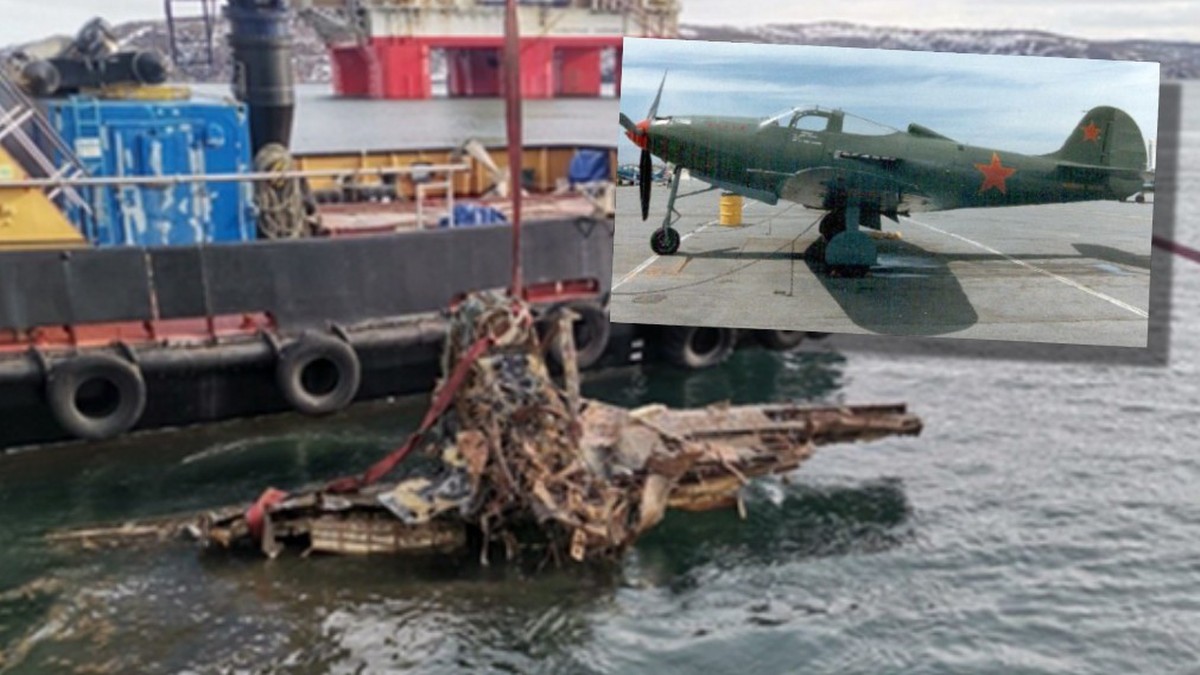 Zatoka Kolska: Z dna wydobyto samolot z II wojny światowej