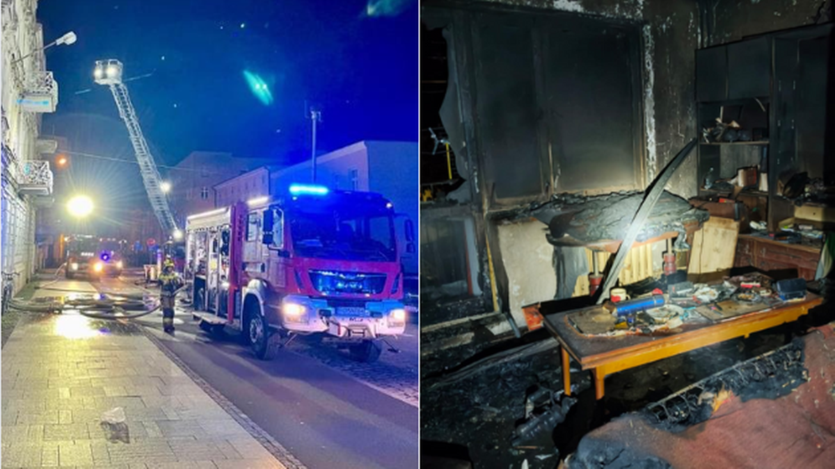 Tragiczne pożary w dwóch miastach Polski. Są ofiary śmiertelne