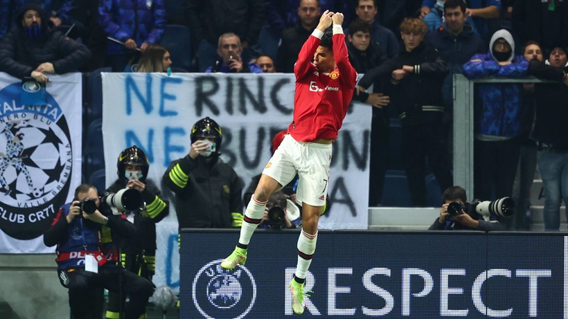 Liga Mistrzów: Cristiano Ronaldo uratował punkt Manchesterowi United