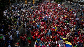 Wielotysięczne demonstracje przeciwko rządom prezydenta Wenezueli