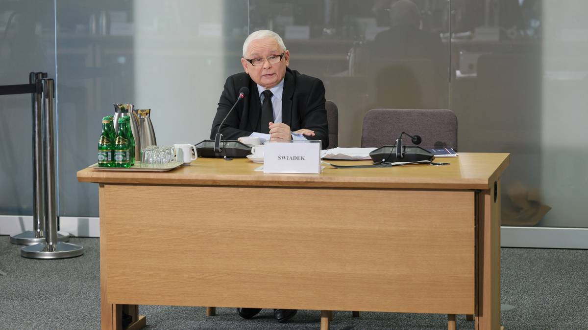 Przesłuchanie Jarosław Kaczyńskiego przed komisją ds. Pegasusa. Prezes PiS starł się z posłem KO