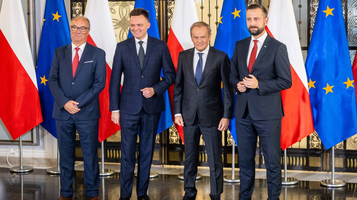 Rozmowy w koalicji. "Czterech samców o niesłychanie wybujałym ego"