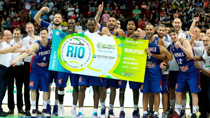 Rio 2016: Koszykarze Francji jako ostatni wywalczyli awans