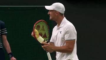 Jan Zieliński gra na Wimbledonie. Relacja na żywo