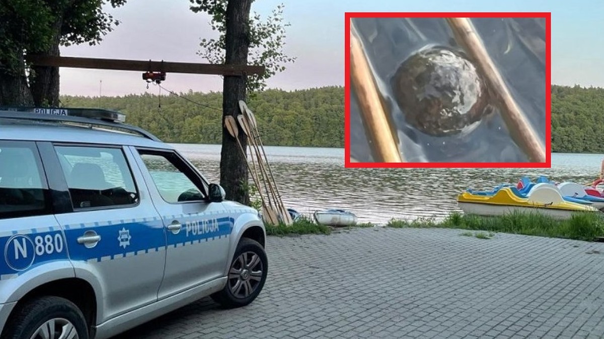 Lubowidz: W jeziorze pływał granat. Niewybuch pochodził z okresu II wojny światowej