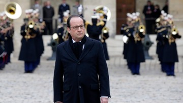 Prezydent Hollande: Francuzi nadal będą śpiewać pieśni