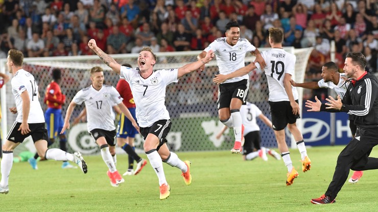 Euro U-21. Media: Niemcy świętowali do białego rana