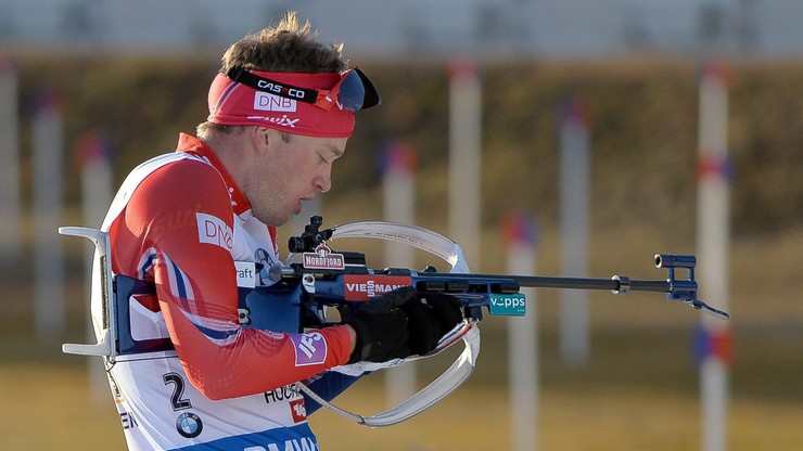 Puchar Świata w biathlonie: Norweskie podium sprintu w Ruhpolding