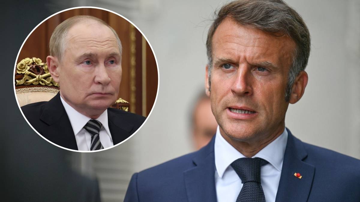 Macron nazwał Putina "ogrem". "Musi nadal pożerać, by przetrwać"