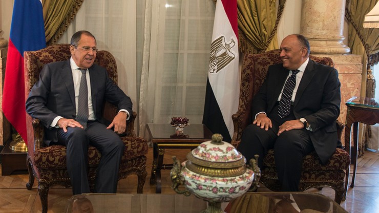 Ławrow: powitamy udział Egiptu w tworzeniu stref deeskalacji w Syrii