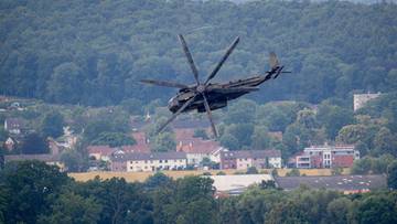 Rozbity śmigłowiec Bundeswehry. Trwają poszukiwania pilota