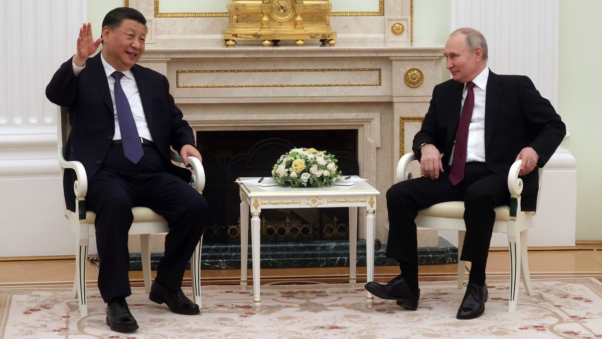 Kreml: Władimir Putin i Xi Jinping omówili pokojowy plan Pekinu dla Ukrainy