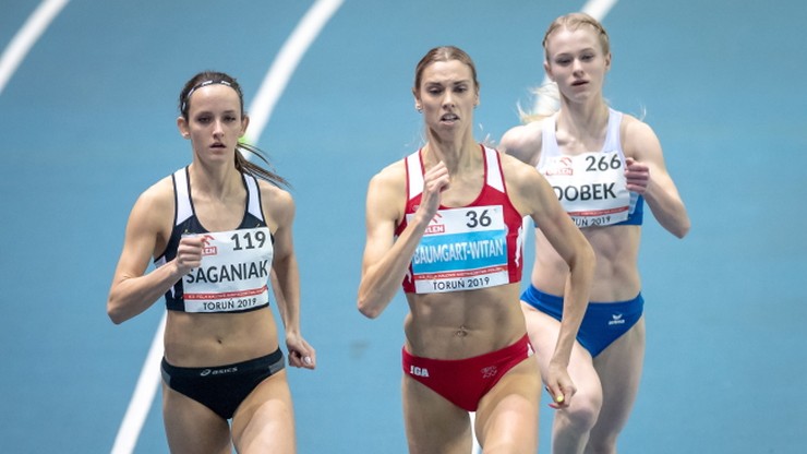 Lekkoatletyczne HMP: Złote medale Baumgart-Witan na 400 m i Liska w skoku o tyczce