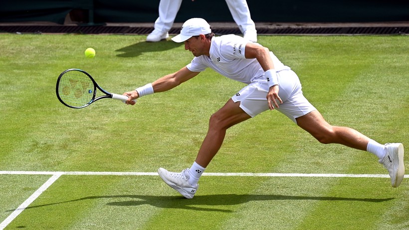 Wimbledon: Casper Ruud - Ugo Humbert. Norweg odpadł z turnieju