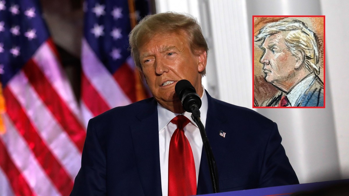 USA: Zarzucili sądowemu rysownikowi, że naszkicował "zbyt młodego" Donalda Trumpa