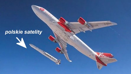 13.02.2021 06:00 Polskie satelity zostaną posłane w kosmos z pokładu JumboJeta Virgin Orbit [FILM]