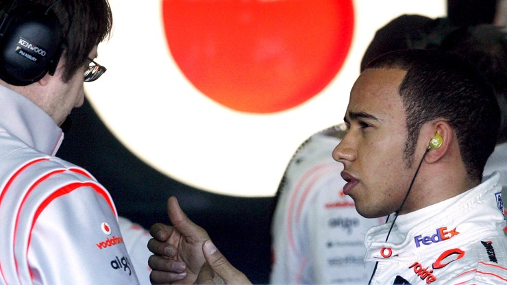 Lewis Hamilton w 2008 roku