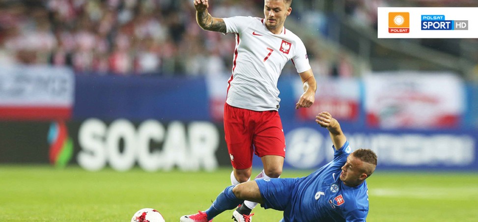 3,7 miliona widzów oglądało mecz Polska – Słowacja w Polsacie i Polsacie Sport