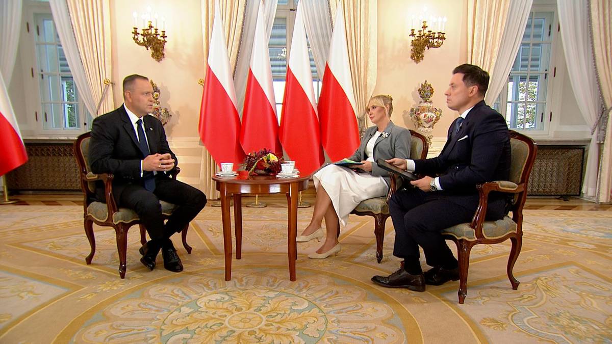 "Takie osoby nie mogą być sędziami TK". Nawrocki wprost o Berku